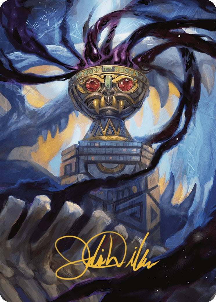 Chalice of the Void Art Card (Gold-Stamped Signature) [The Lost Caverns of Ixalan Art Series] | Event Horizon Hobbies CA