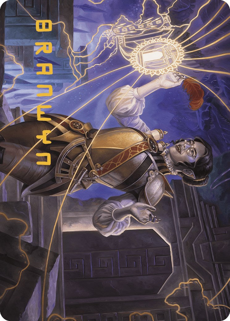 Amalia Benavides Aguirre Art Card (33/81) (Gold-Stamped Signature) [The Lost Caverns of Ixalan Art Series] | Event Horizon Hobbies CA