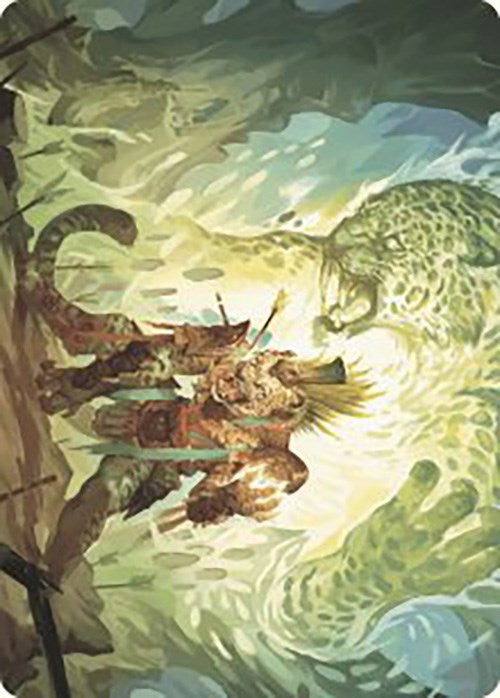 Might of the Ancestors Art Card [The Lost Caverns of Ixalan Art Series] | Event Horizon Hobbies CA