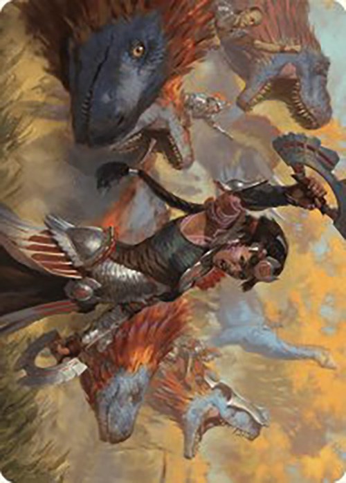 Huatli, Poet of Unity Art Card [The Lost Caverns of Ixalan Art Series] | Event Horizon Hobbies CA