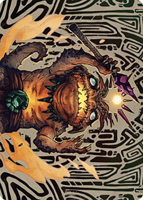 Zoyowa Lava-Tongue Art Card [The Lost Caverns of Ixalan Art Series] | Event Horizon Hobbies CA