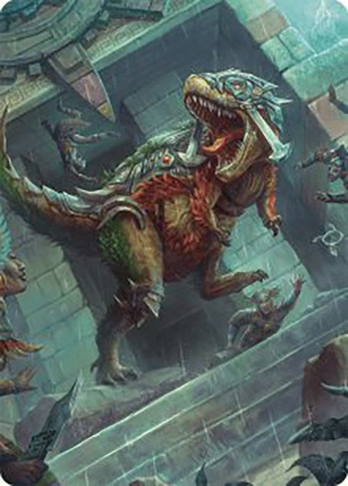 Carnage Tyrant Art Card [The Lost Caverns of Ixalan Art Series] | Event Horizon Hobbies CA