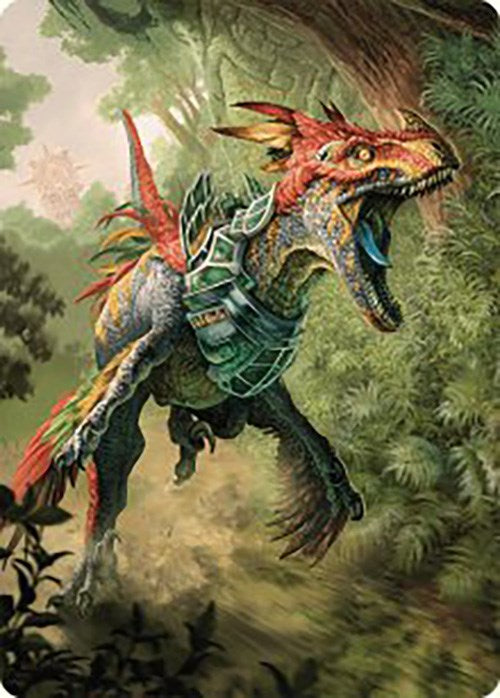 Dinosaur Token Art Card [The Lost Caverns of Ixalan Art Series] | Event Horizon Hobbies CA