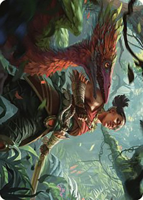 Wayta, Trainer Prodigy Art Card [The Lost Caverns of Ixalan Art Series] | Event Horizon Hobbies CA