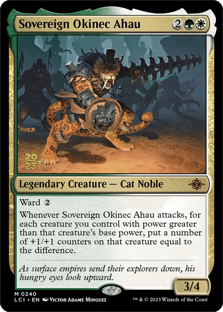 Sovereign Okinec Ahau [The Lost Caverns of Ixalan Prerelease Cards] | Event Horizon Hobbies CA