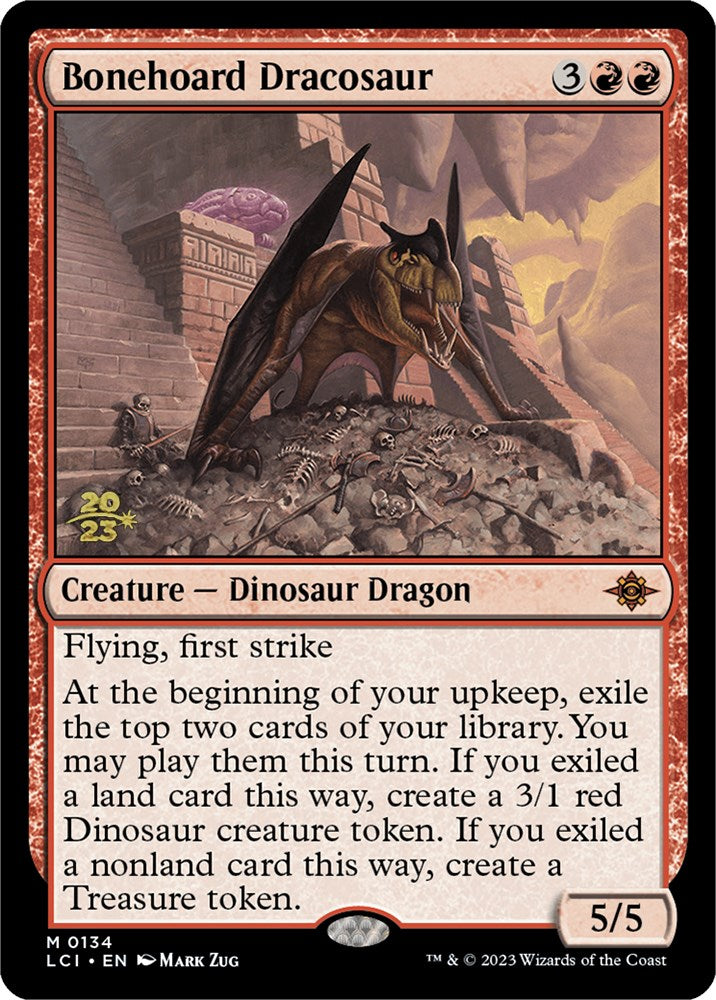 Bonehoard Dracosaur [The Lost Caverns of Ixalan Prerelease Cards] | Event Horizon Hobbies CA