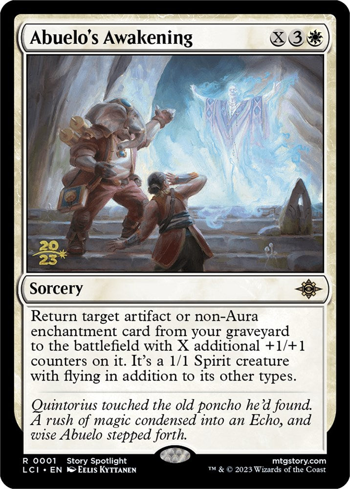 Abuelo's Awakening [The Lost Caverns of Ixalan Prerelease Cards] | Event Horizon Hobbies CA