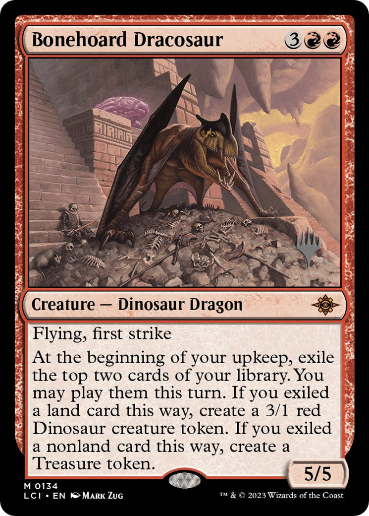 Bonehoard Dracosaur (Promo Pack) [The Lost Caverns of Ixalan Promos] | Event Horizon Hobbies CA