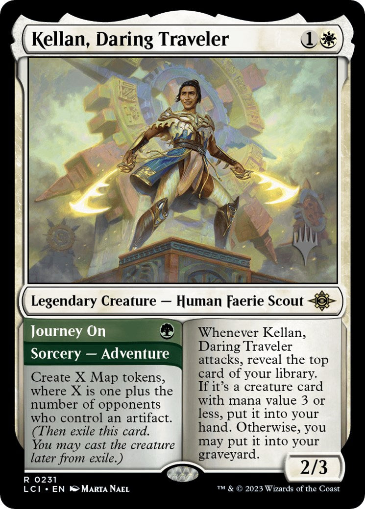 Kellan, Daring Traveler (Promo Pack) [The Lost Caverns of Ixalan Promos] | Event Horizon Hobbies CA