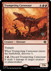 Trumpeting Carnosaur (Promo Pack) [The Lost Caverns of Ixalan Promos] | Event Horizon Hobbies CA