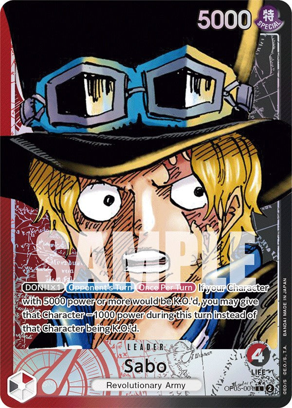 Sabo (Alternate Art) [Awakening of the New Era] | Event Horizon Hobbies CA