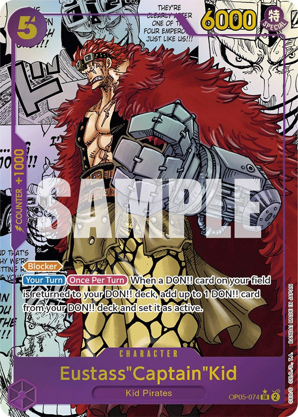 Eustass"Captain"Kid (Alternate Art)(Manga) [Awakening of the New Era] | Event Horizon Hobbies CA