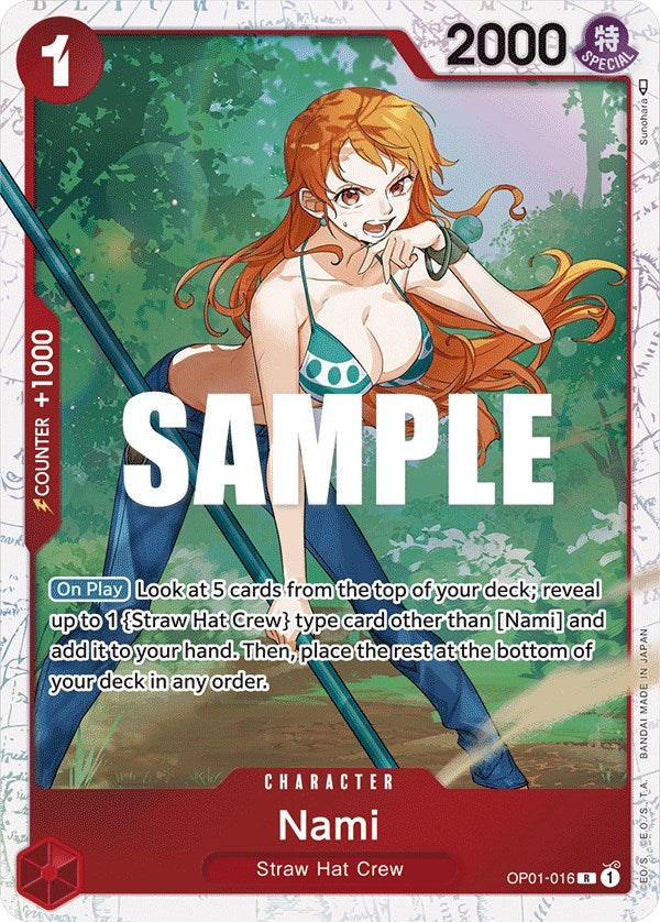 Nami (OP01-016) (Ultra Deck: The Three Captains) [One Piece Promotion Cards] | Event Horizon Hobbies CA