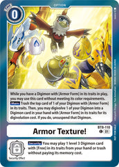 Armor Texture! [BT8-110] (Blast Ace Double Pack Set) [New Awakening] | Event Horizon Hobbies CA