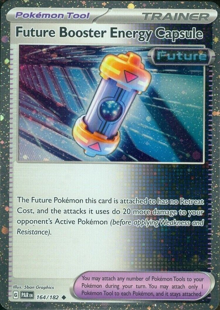 Future Booster Energy Capsule (164/182) (Cosmos Holo) [Scarlet & Violet: Paradox Rift] | Event Horizon Hobbies CA