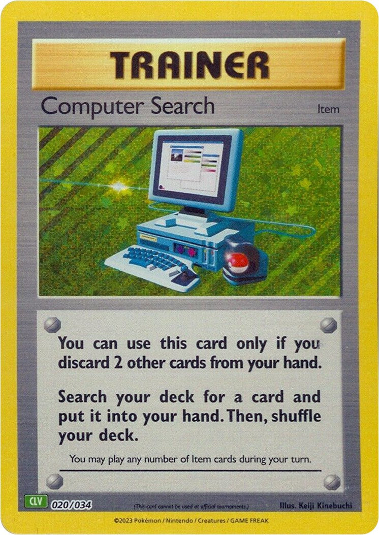 Computer Search (CLV) [Trading Card Game Classic] | Event Horizon Hobbies CA