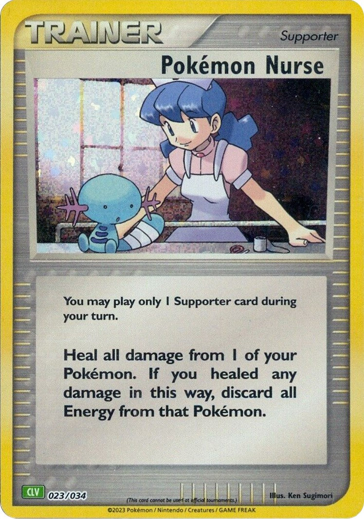 Pokemon Nurse (023/034) [Trading Card Game Classic] | Event Horizon Hobbies CA