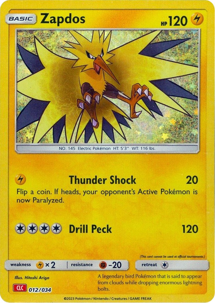 Zapdos [Trading Card Game Classic] | Event Horizon Hobbies CA