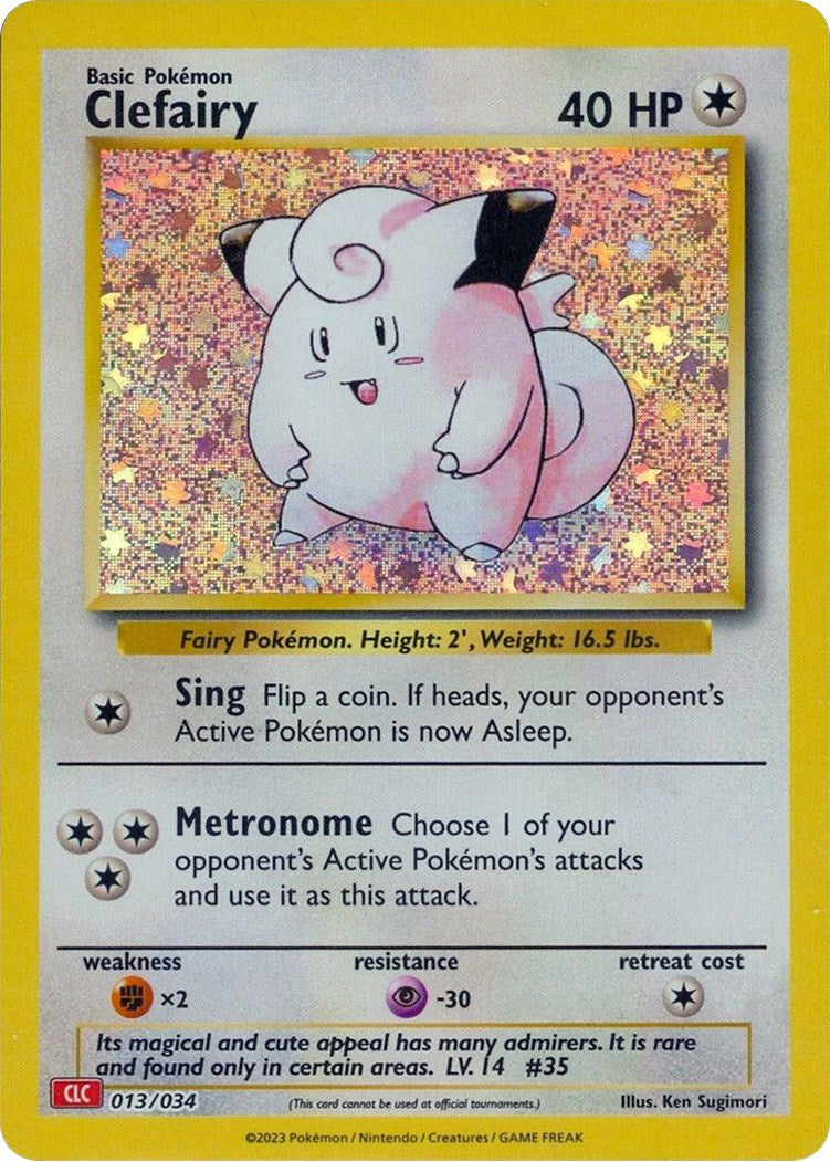 Clefairy [Trading Card Game Classic] | Event Horizon Hobbies CA