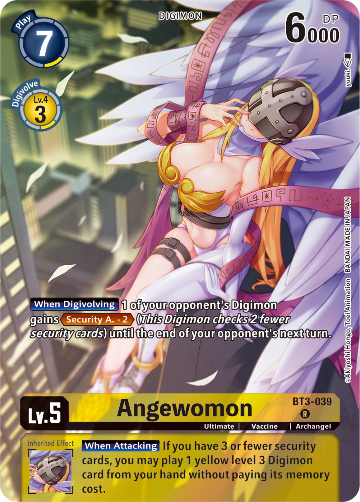 Angewomon [BT3-039] (Gift Box 2023) [Release Special Booster Promos] | Event Horizon Hobbies CA