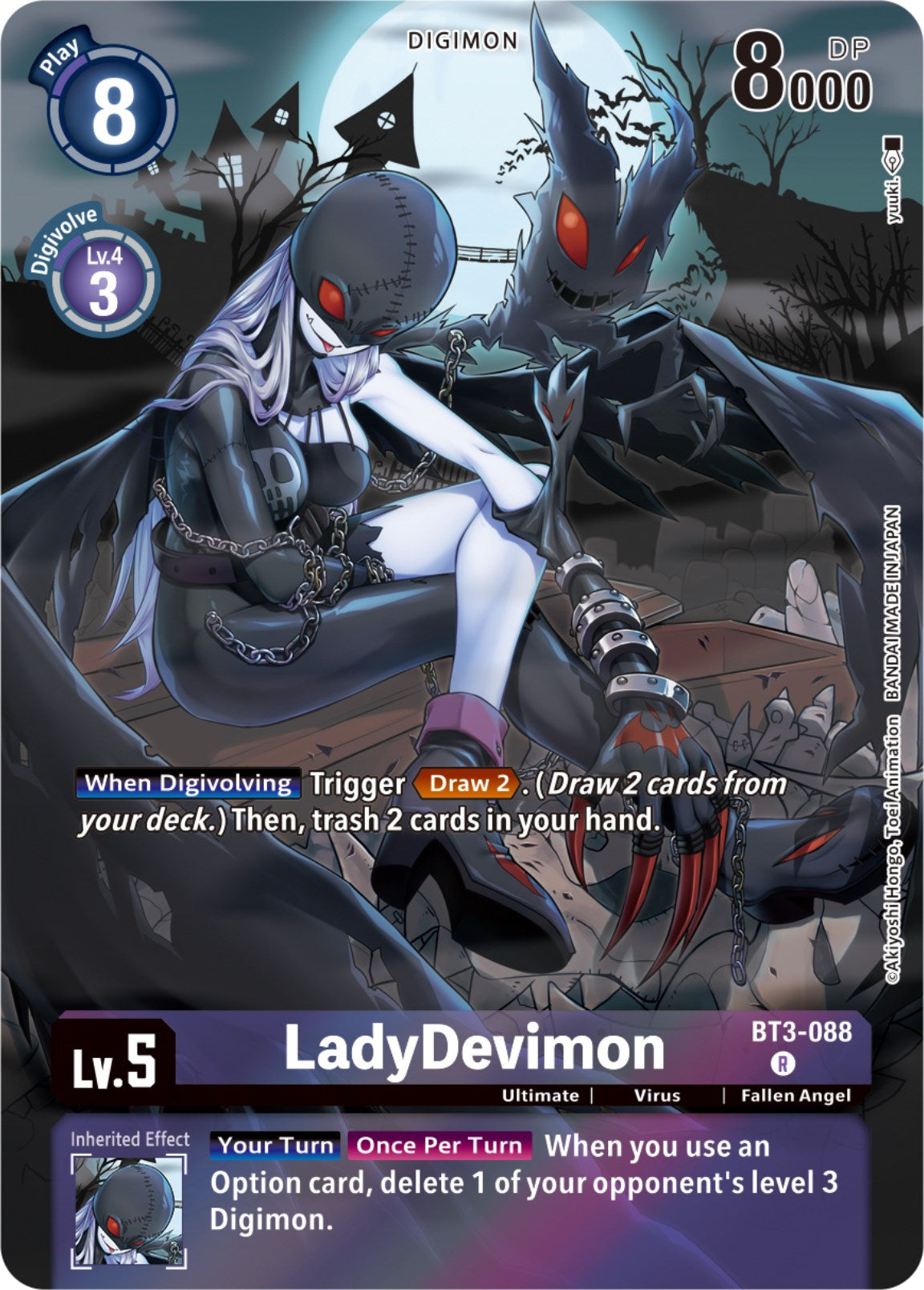 LadyDevimon [BT3-088] (Gift Box 2023) [Release Special Booster Promos] | Event Horizon Hobbies CA