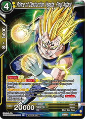 Prince of Destrcution Vegeta, Final Attack (Zenkai Series Tournament Pack Vol.6) (P-565) [Tournament Promotion Cards] | Event Horizon Hobbies CA