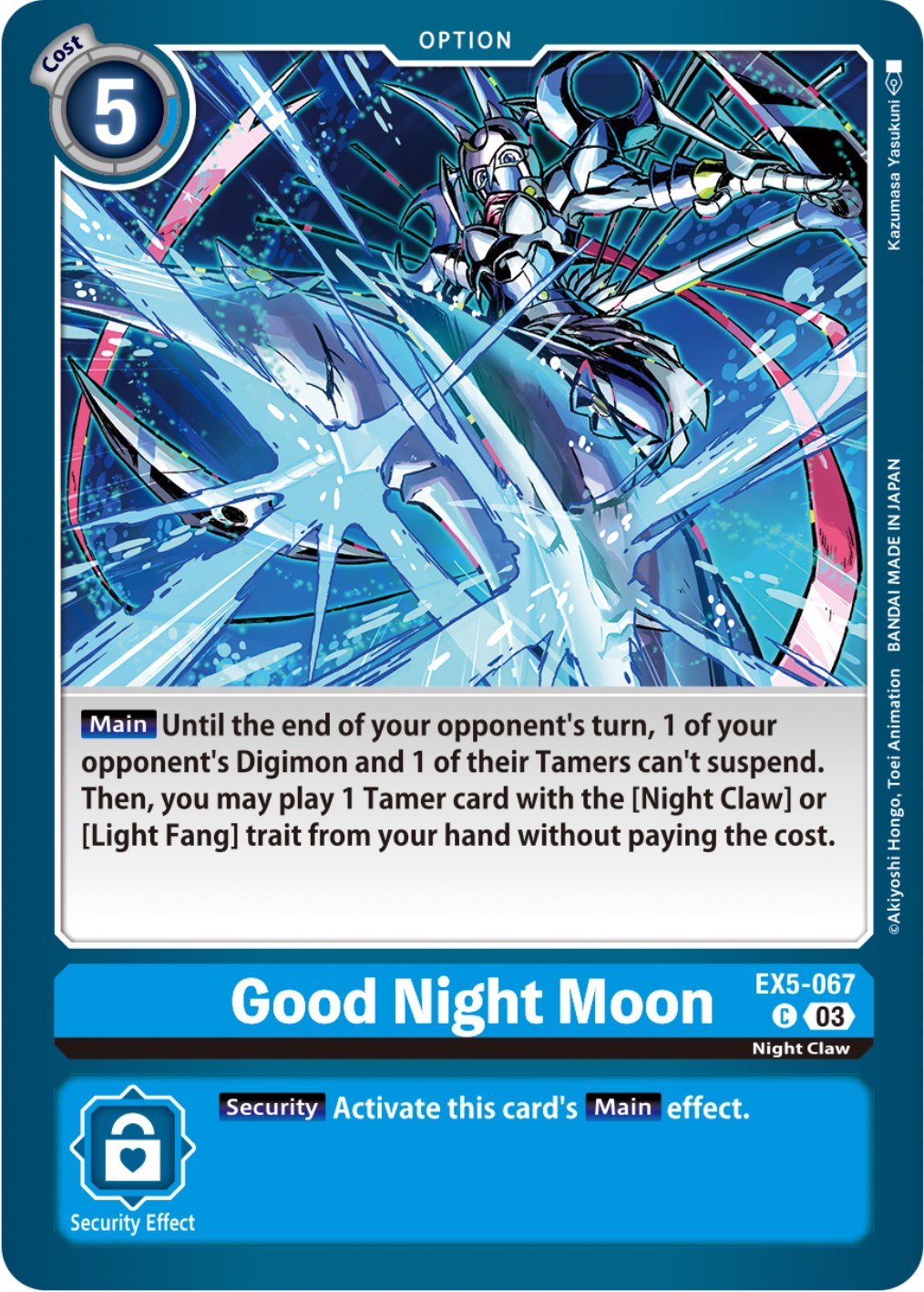 Good Night Moon [EX5-067] [Animal Colosseum] | Event Horizon Hobbies CA