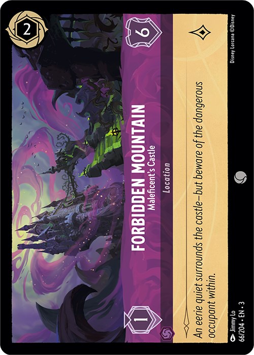 Forbidden Mountain - Maleficent's Castle (66/204) [Into the Inklands] | Event Horizon Hobbies CA