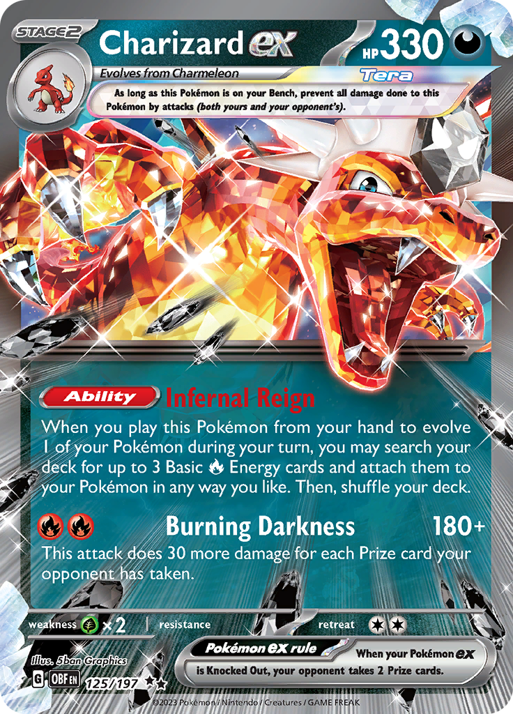 Charizard ex (125/197) [Scarlet & Violet: Obsidian Flames] | Event Horizon Hobbies CA