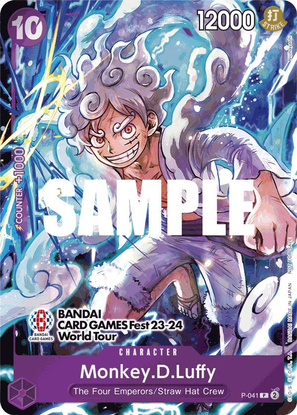 Monkey.D.Luffy (BANDAI CARD GAMES Fest 23-24 World Tour) [One Piece Promotion Cards] | Event Horizon Hobbies CA