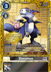 Dorumon [P-070] (Championship 2023 Gold Card Set) [Promotional Cards] | Event Horizon Hobbies CA