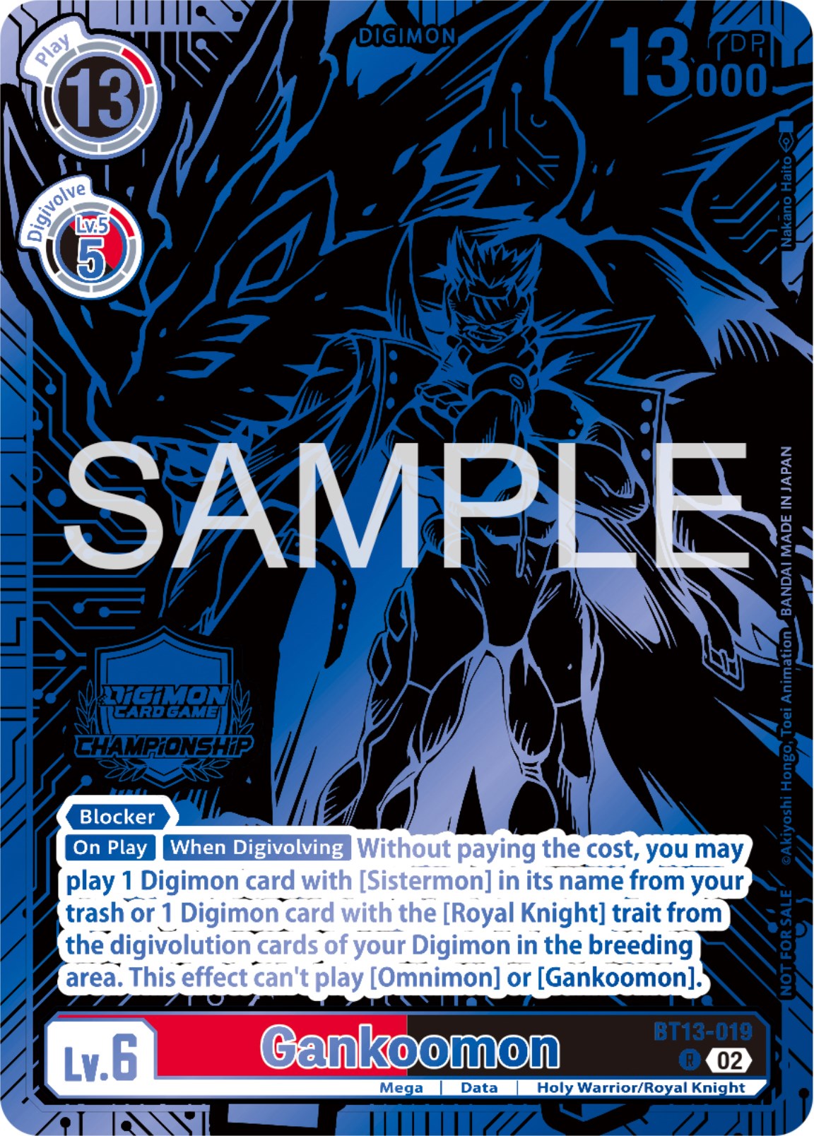 Jesmon (X Antibody) [BT10-016] (2023 Championship Finals 1st Place) [Versus Royal Knights Promos] | Event Horizon Hobbies CA