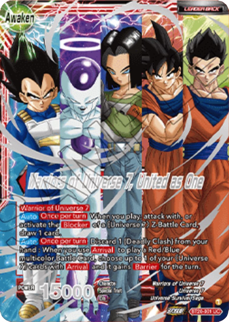 Android 17 // Warriors of Universe 7, United as One (2023 Championship Finals Top 16) (BT20-001) [Tournament Promotion Cards] | Event Horizon Hobbies CA