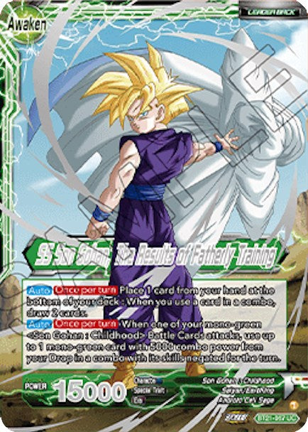 Son Gohan // SS Son Gohan, The Results of Fatherly Training (2023 Championship Finals) (BT21-067) [Tournament Promotion Cards] | Event Horizon Hobbies CA