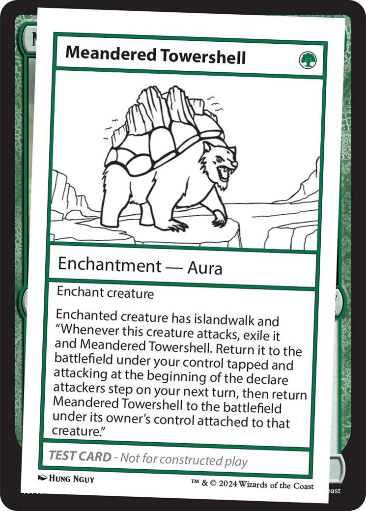 Meandered Towershell [Mystery Booster 2 Playtest Cards] | Event Horizon Hobbies CA