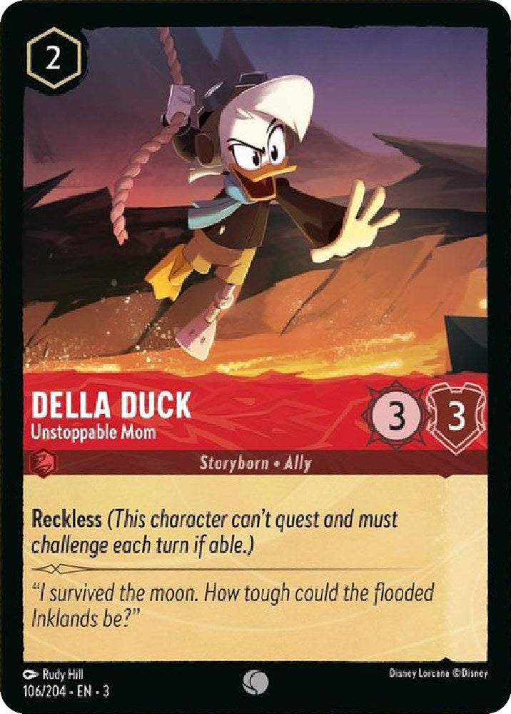 Della Duck - Unstoppable Mom (106/204) [Into the Inklands] | Event Horizon Hobbies CA