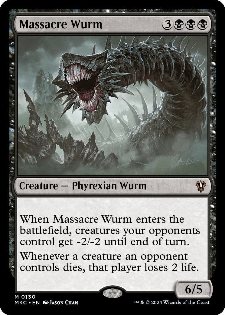 Massacre Wurm [Murders at Karlov Manor Commander] | Event Horizon Hobbies CA