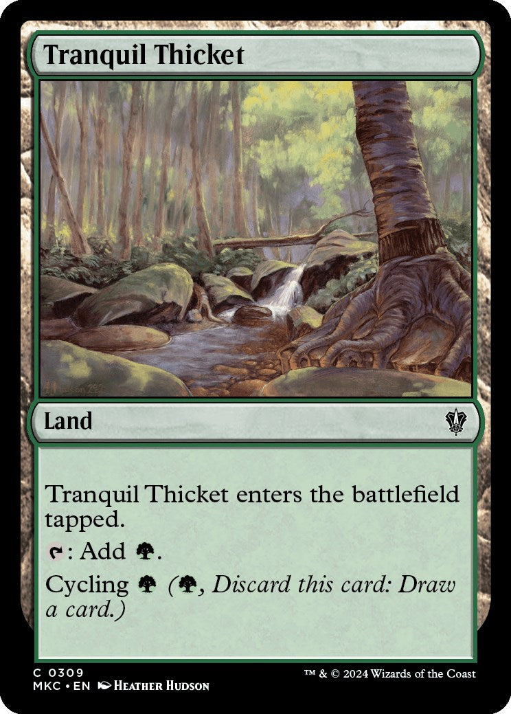 Tranquil Thicket [Murders at Karlov Manor Commander] | Event Horizon Hobbies CA