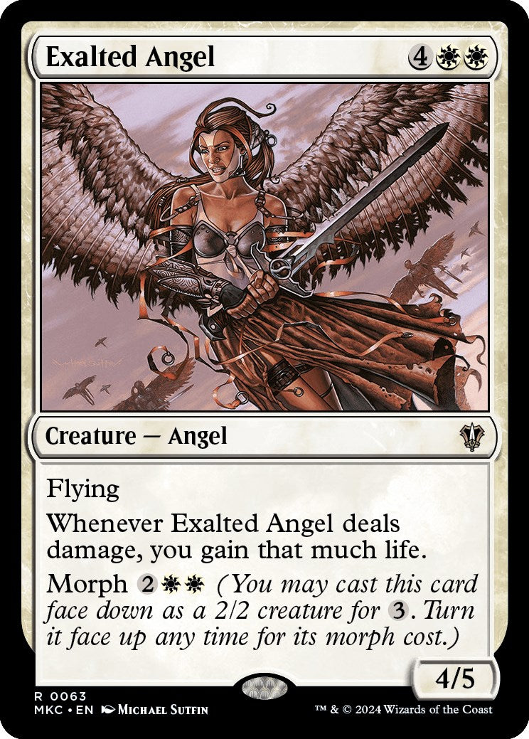 Exalted Angel [Murders at Karlov Manor Commander] | Event Horizon Hobbies CA