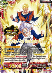 Son Gohan & Trunks // SS Son Gohan & Trunks, Warriors Meeting a Challenge (2023 Worlds ZENKAI 06 Leader Set) (BT23-001) [Tournament Promotion Cards] | Event Horizon Hobbies CA