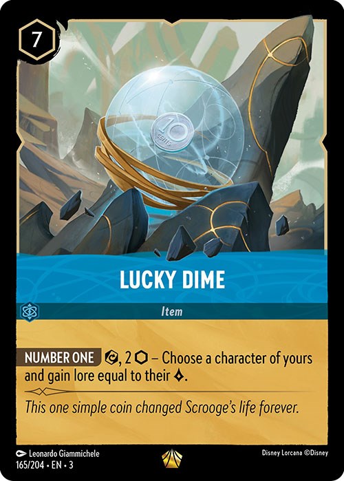 Lucky Dime (165/204) [Into the Inklands] | Event Horizon Hobbies CA