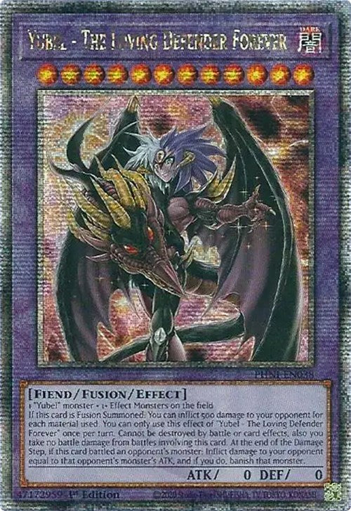 Yubel - The Loving Defender Forever [PHNI-EN038] Quarter Century Secret Rare | Event Horizon Hobbies CA