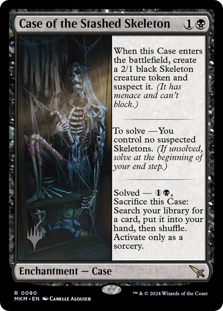 Case of the Stashed Skeleton (Promo Pack) [Murders at Karlov Manor Promos] | Event Horizon Hobbies CA