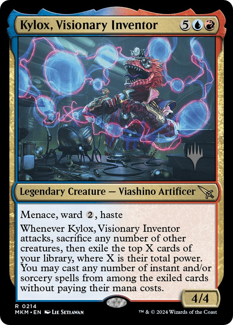 Kylox, Visionary Inventor (Promo Pack) [Murders at Karlov Manor Promos] | Event Horizon Hobbies CA