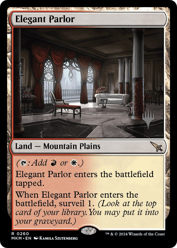 Elegant Parlor (Promo Pack) [Murders at Karlov Manor Promos] | Event Horizon Hobbies CA