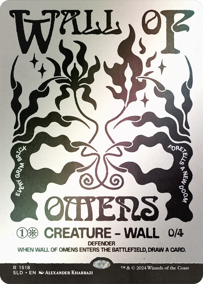 Wall of Omens (Rainbow Foil) [Secret Lair Drop Series] | Event Horizon Hobbies CA