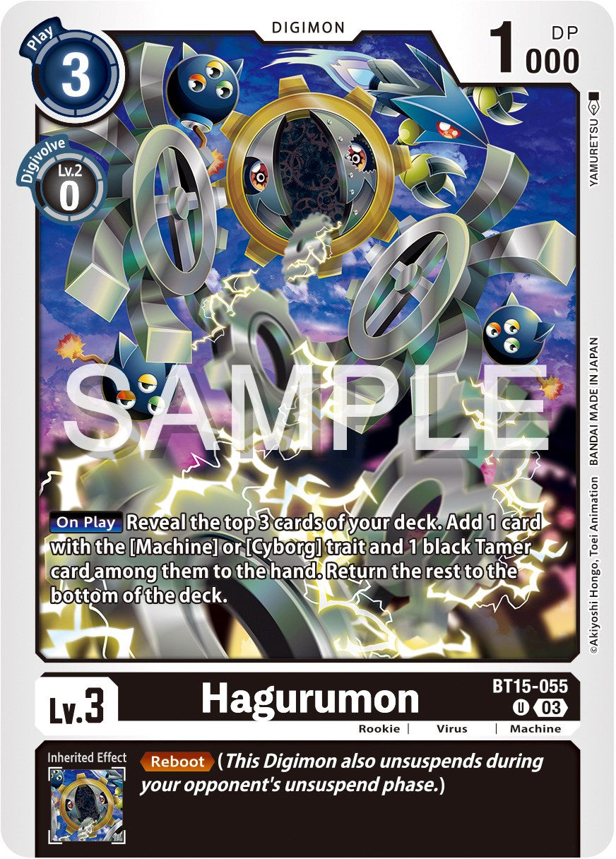 Hagurumon [BT15-055] [Exceed Apocalypse] | Event Horizon Hobbies CA