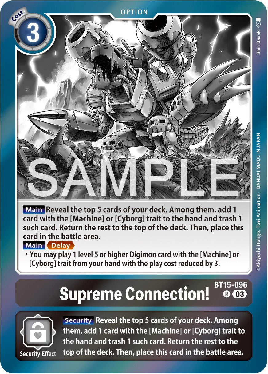 Supreme Connection! [BT15-096] [Exceed Apocalypse] | Event Horizon Hobbies CA