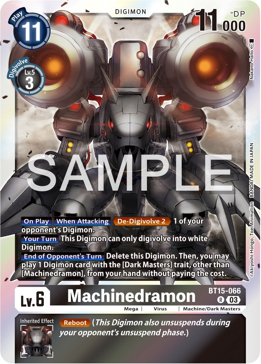 Machinedramon [BT15-066] [Exceed Apocalypse] | Event Horizon Hobbies CA