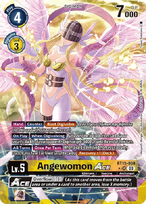 Angewomon Ace [BT15-038] (Alternate Art) [Exceed Apocalypse] | Event Horizon Hobbies CA